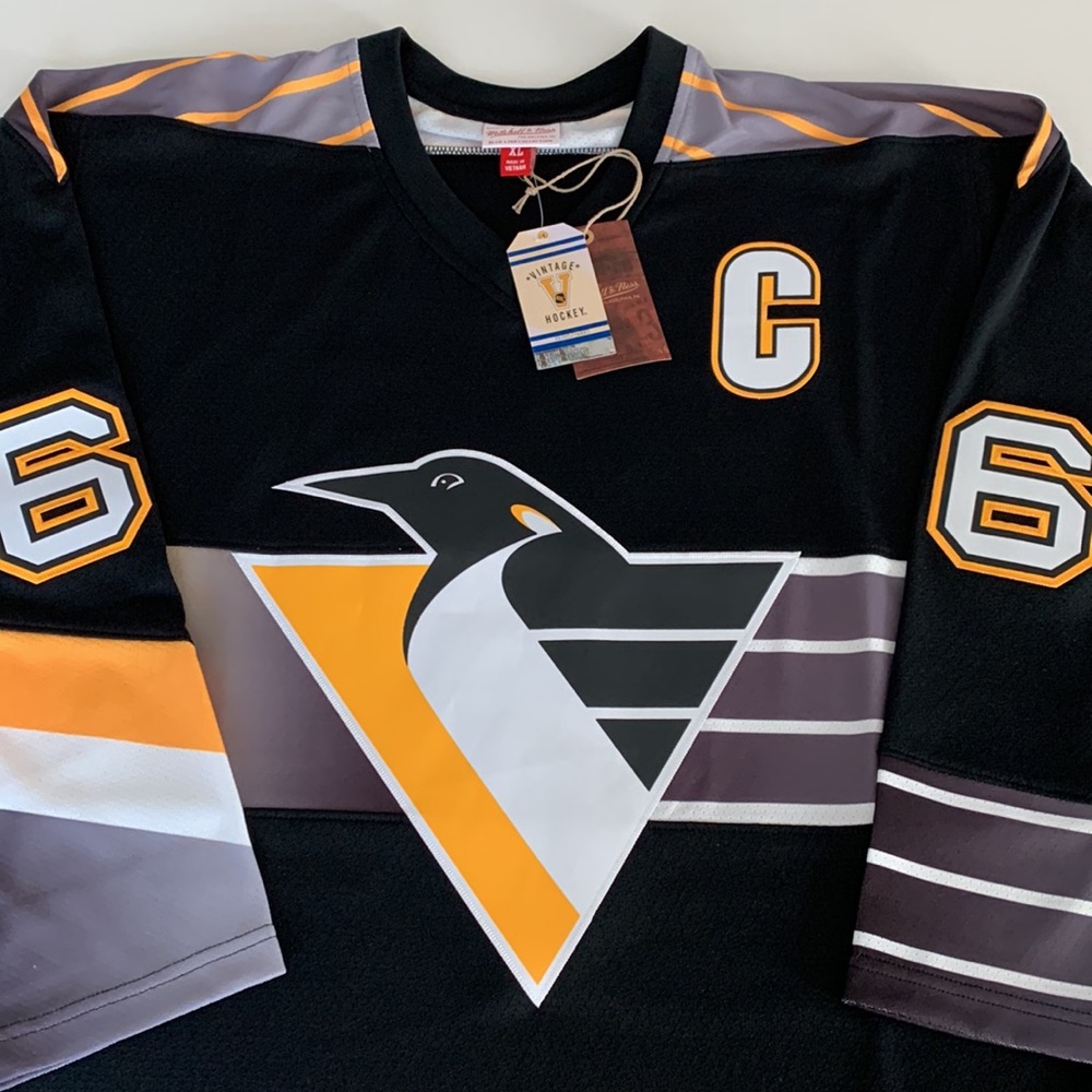 Mario Lemieux Pittsburgh Penguins 1996/97 Power Play Player Jersey - Picture 4 of 11